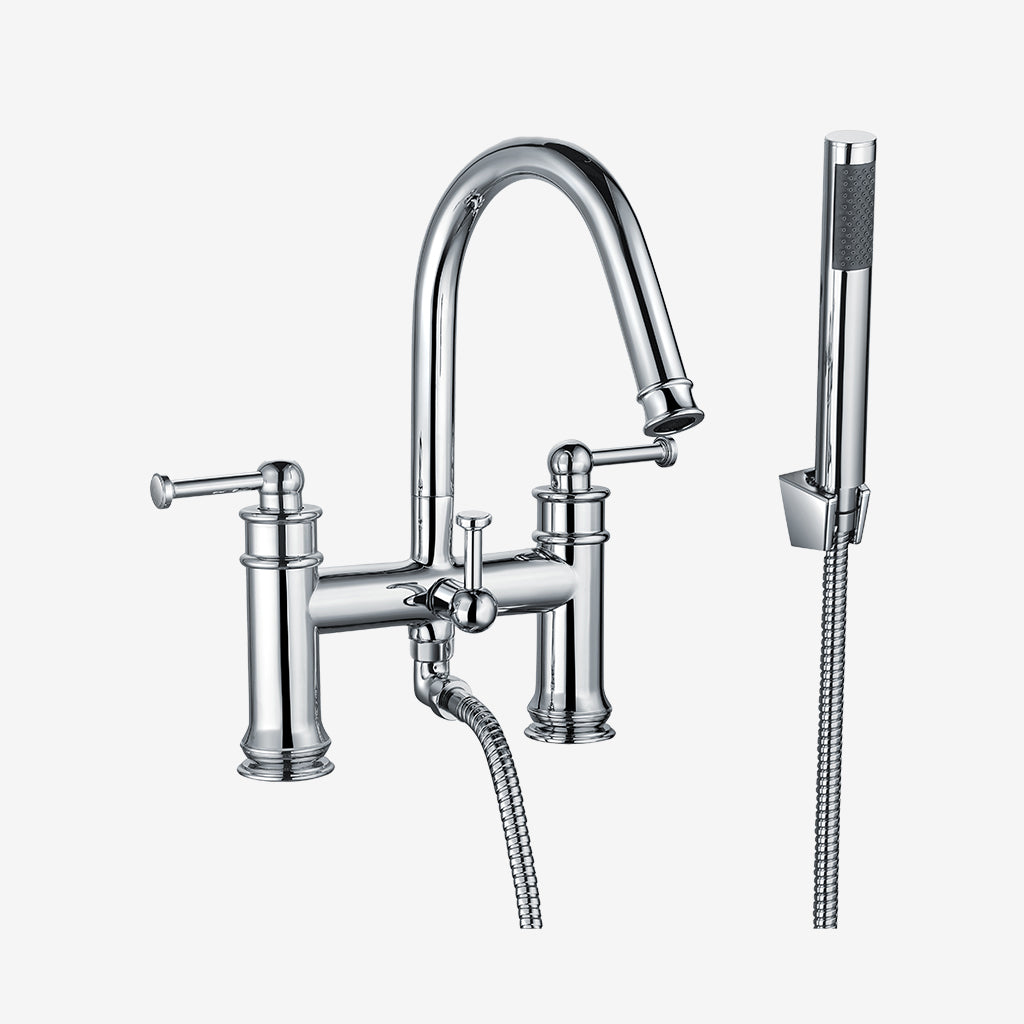 Eastbrook Newlyn Chrome Bath Shower Mixer Tap - Inc Kit