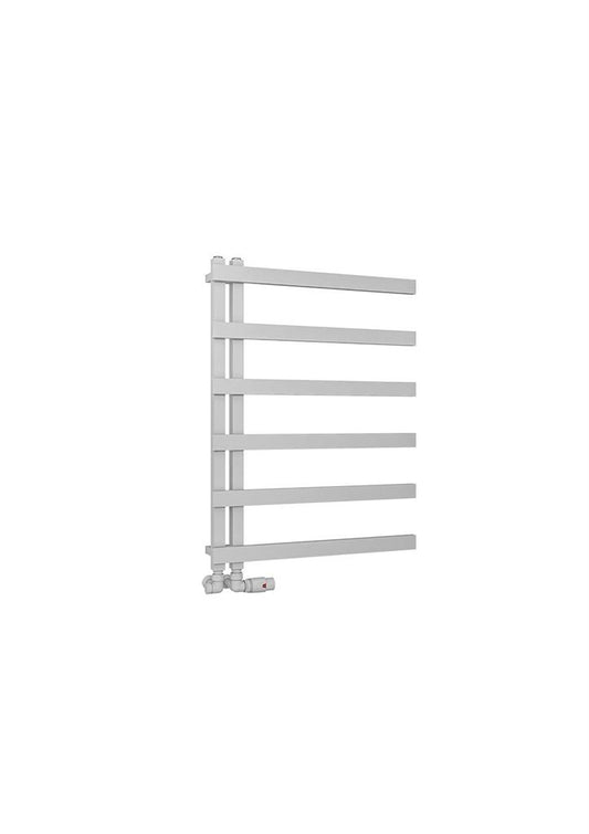 Eastbrook Platani Matt Grey Designer Towel Rail 800mm x 600mm 89.1335