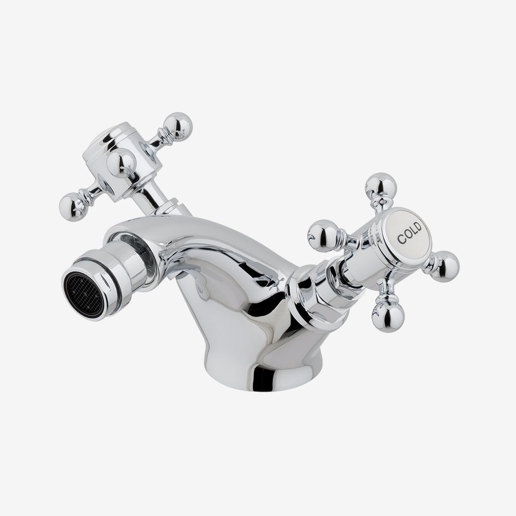 Eastbrook Portobello Chrome Mono Bidet Mixer Tap - Inc Waste