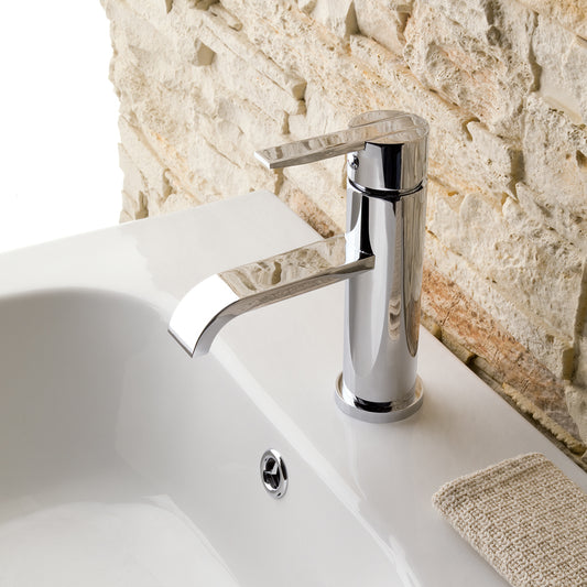 Eastbrook Prado 550 Chrome Mono Basin Mixer Tap - Inc Waste