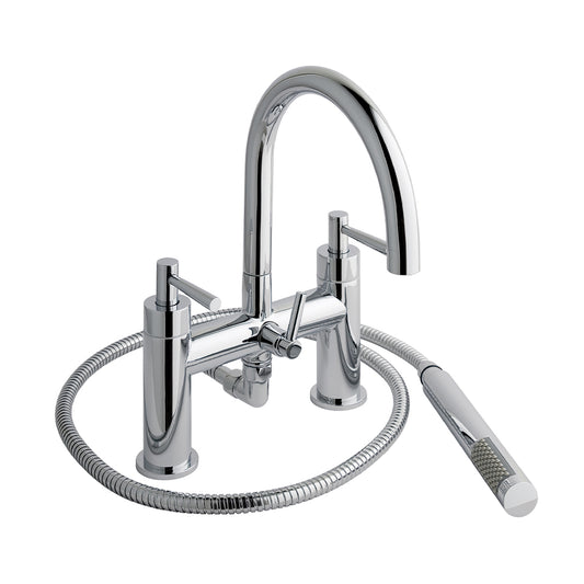 Eastbrook Prado Lever Chrome Bath Shower Mixer Tap - Inc Kit