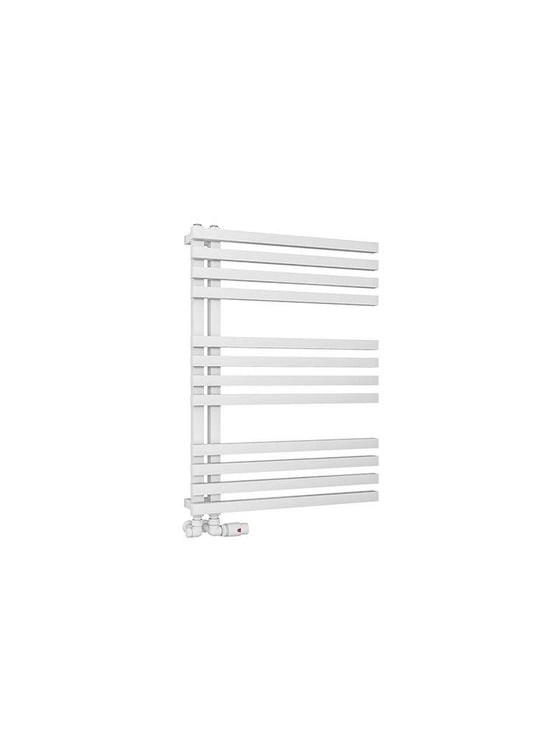 Eastbrook Reinbach Matt White Designer Towel Rail 800mm x 600mm 89.1359