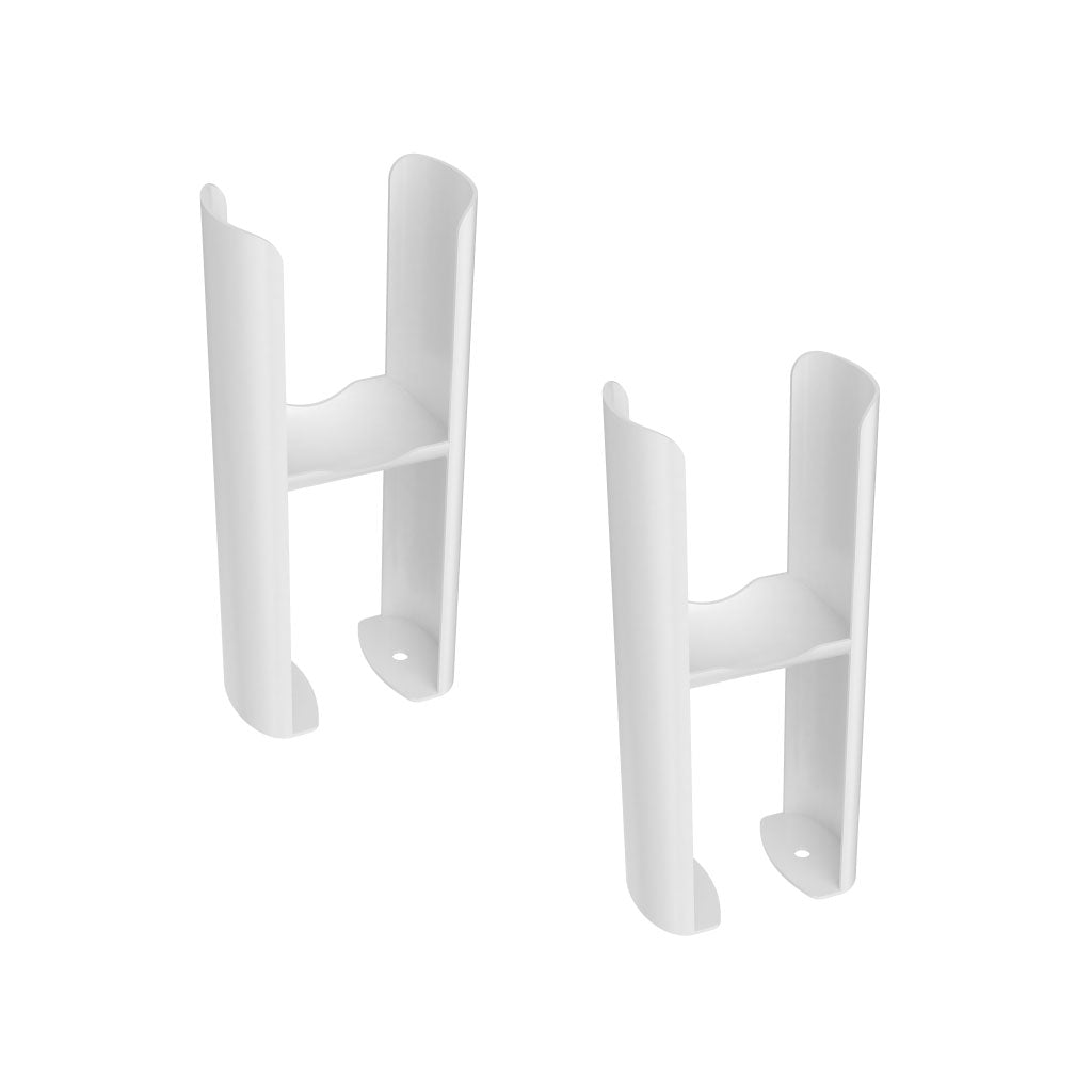 Eastbrook Rubano Gloss White Column Radiator Feet (pair) 81.0066
