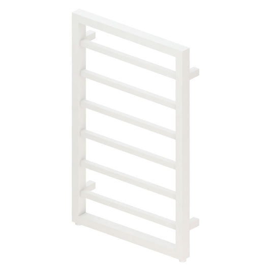 Eastbrook Ryton Matt White Designer Towel Rail 800mm x 500mm 61.0002