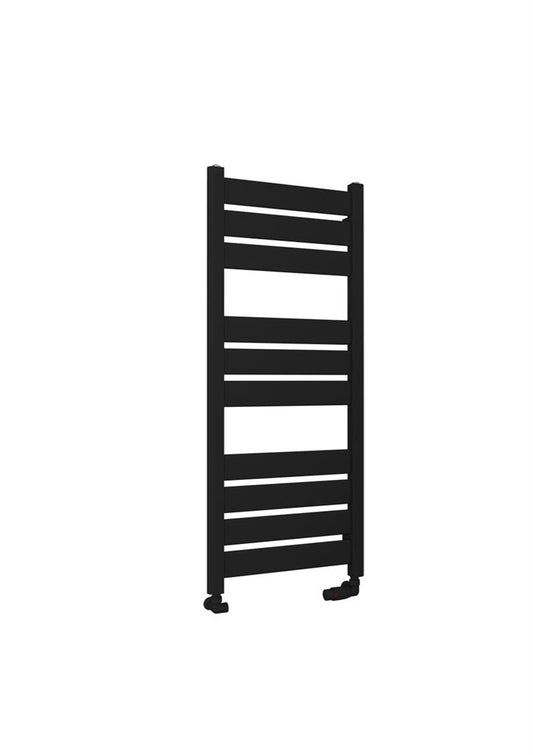 Eastbrook Santero Matt Black Designer Towel Rail 1200mm x 500mm 89.1318