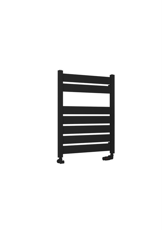 Eastbrook Santero Matt Black Designer Towel Rail 800mm x 600mm 89.1317