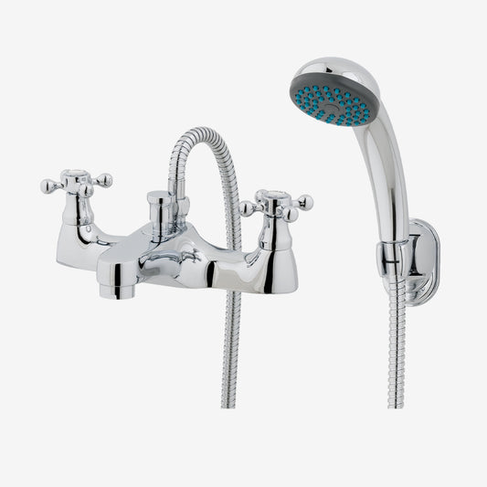 Eastbrook Stenhouse Chrome Bath Shower Mixer Tap - Inc Kit