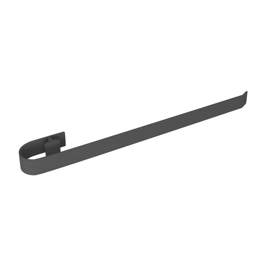 Eastbrook Tunstall Matt Anthracite Towel Hanger 630mm 101.0037