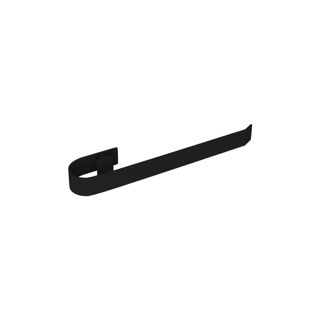 Eastbrook Tunstall Matt Black Towel Hanger 420mm 101.0034