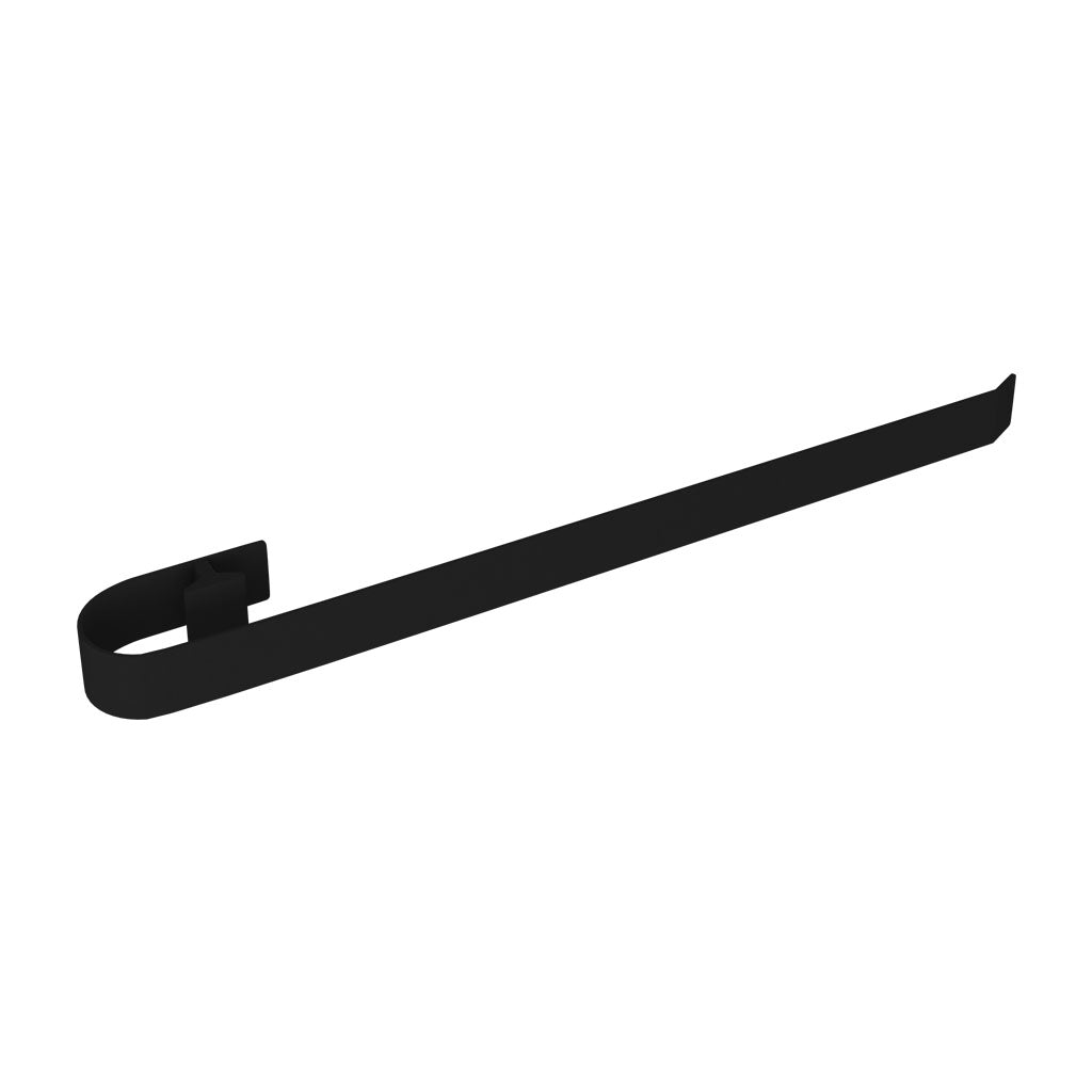 Eastbrook Tunstall Matt Black Towel Hanger 630mm 101.0038
