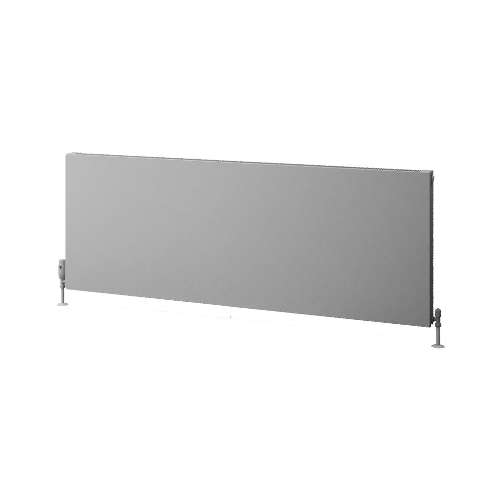 Eastbrook Type 11 Flat Single Panel Matt Grey Panel Radiator 600mm High x 1600mm Wide Cut Out Image 44.0035