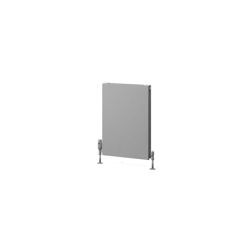 Eastbrook Type 11 Flat Single Panel Matt Grey Panel Radiator 600mm High x 400mm Wide Cut Out Image 44.0029