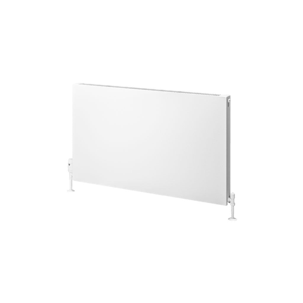 Eastbrook Type 11 Flat Single Panel Matt White Panel Radiator 600mm High x 1000mm Wide Cut Out Image 44.0025