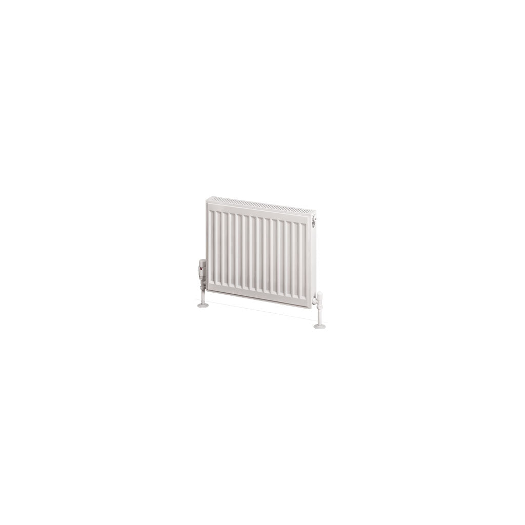 Eastbrook Type 11 Single Panel Gloss White Radiator 400mm High x 500mm Wide Cut Out Image 25.0020