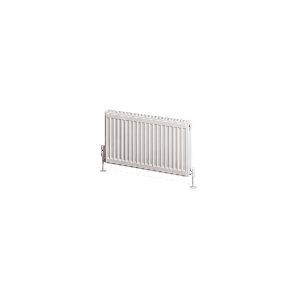 Eastbrook Type 11 Single Panel Gloss White Radiator 400mm High x 700mm Wide Cut Out Image 25.0022