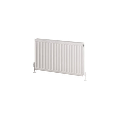 Eastbrook Type 22 Double Panel Gloss White Radiator 600mm High x 1000mm Wide Cut Out Image 25.0177