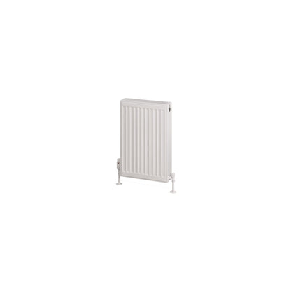 Eastbrook Type 22 Double Panel Gloss White Radiator 600mm High x 400mm Wide Cut Out Image 25.0171