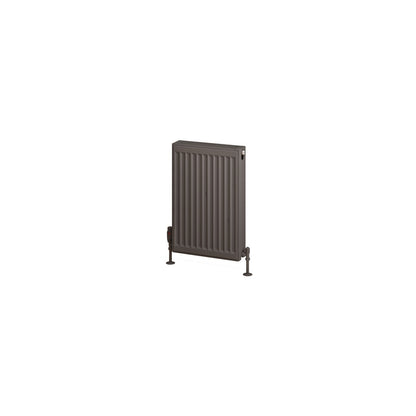 Eastbrook Type 22 Double Panel Matt Anthracite Radiator 600mm High x 400mm Wide Cut Out Image 25.0186