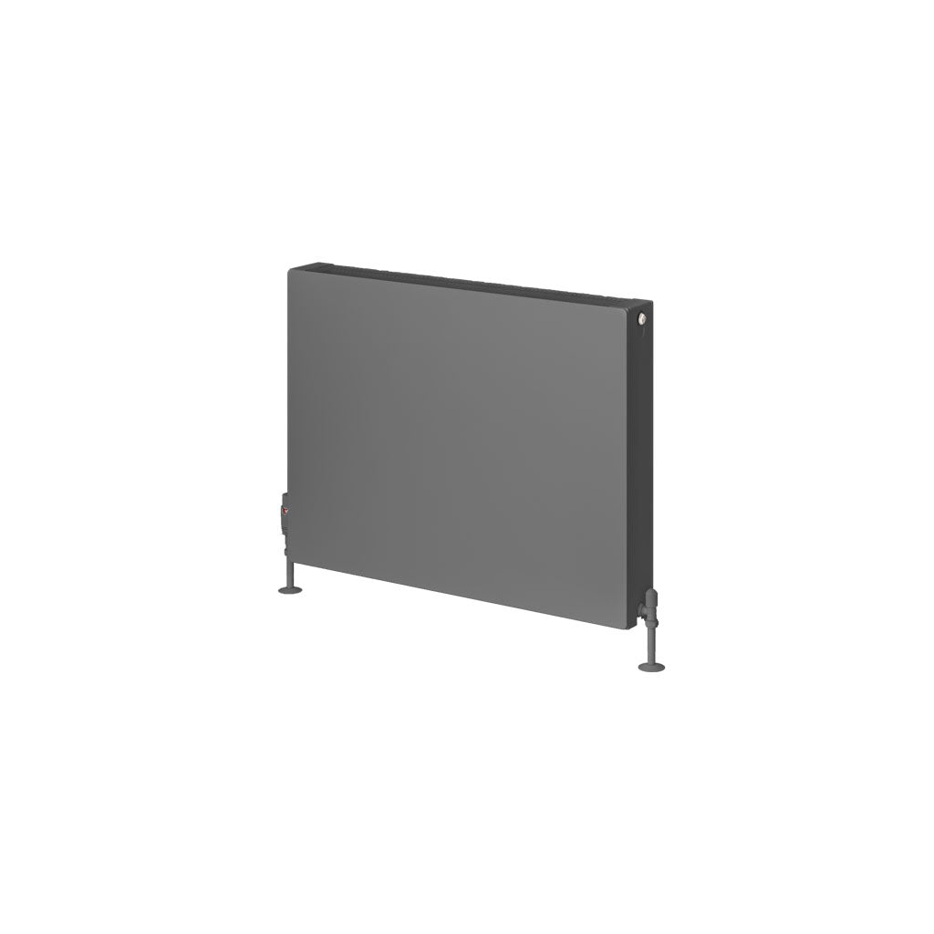 Eastbrook Type 22 Flat Double Panel Matt Anthracite Panel Radiator 600mm High x 800mm Wide Cut Out Image 44.0101
