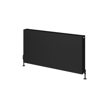 Eastbrook Type 22 Flat Double Panel Matt Black Panel Radiator 600mm High x 1200mm Wide Cut Out Image 44.0110