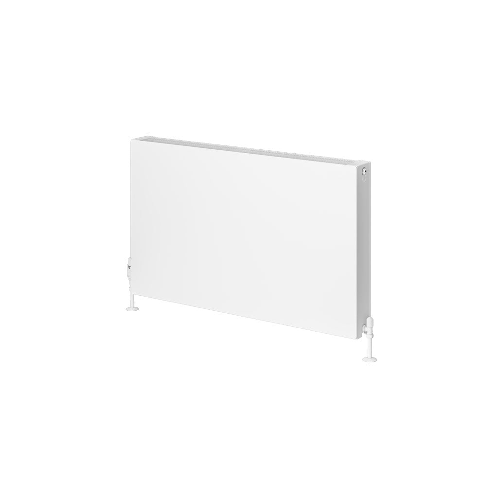 Eastbrook Type 22 Flat Double Panel Matt White Panel Radiator 600mm High x 1000mm Wide Cut Out Image 44.0081