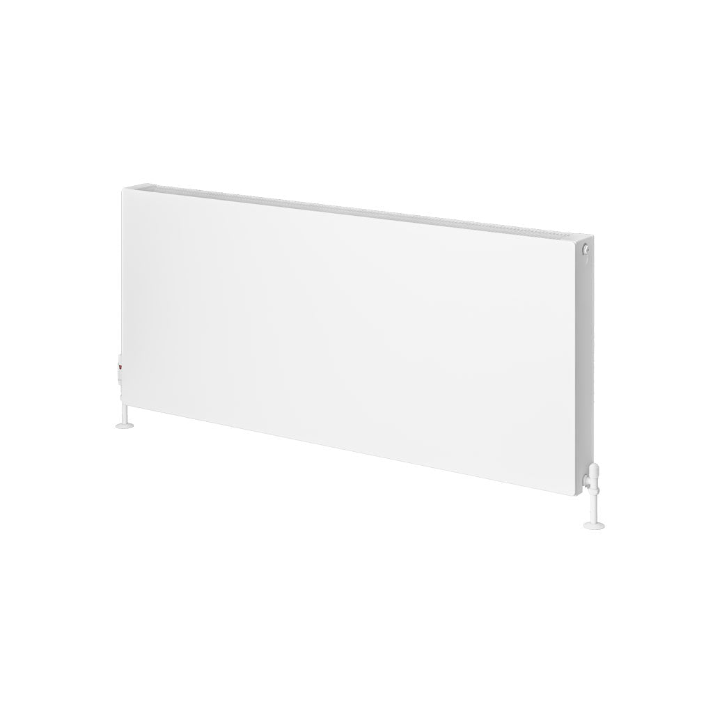 Eastbrook Type 22 Flat Double Panel Matt White Panel Radiator 600mm High x 1400mm Wide Cut Out Image 44.0083