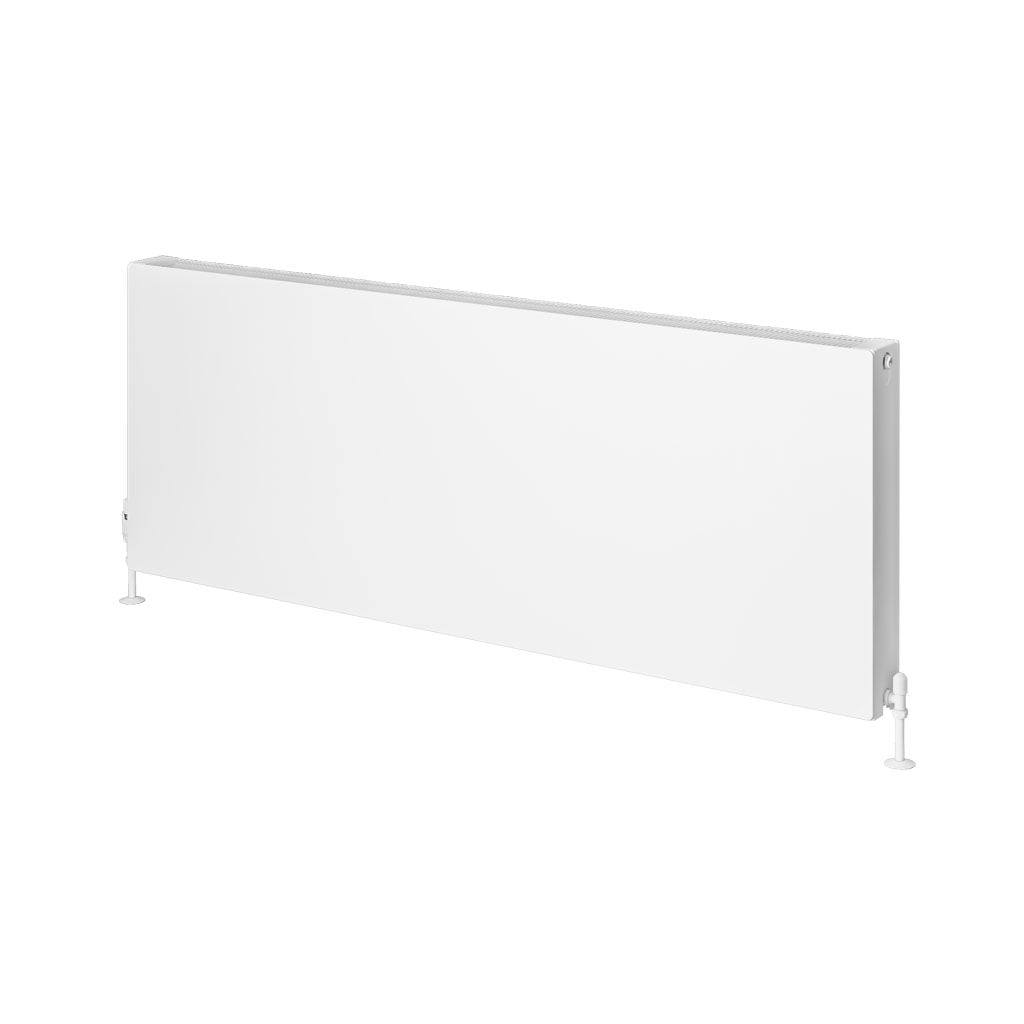 Eastbrook Type 22 Flat Double Panel Matt White Panel Radiator 600mm High x 1600mm Wide Cut Out Image 44.0084