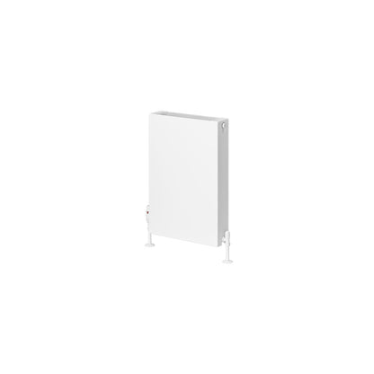 Eastbrook Type 22 Flat Double Panel Matt White Panel Radiator 600mm High x 400mm Wide Cut Out Image 44.0078