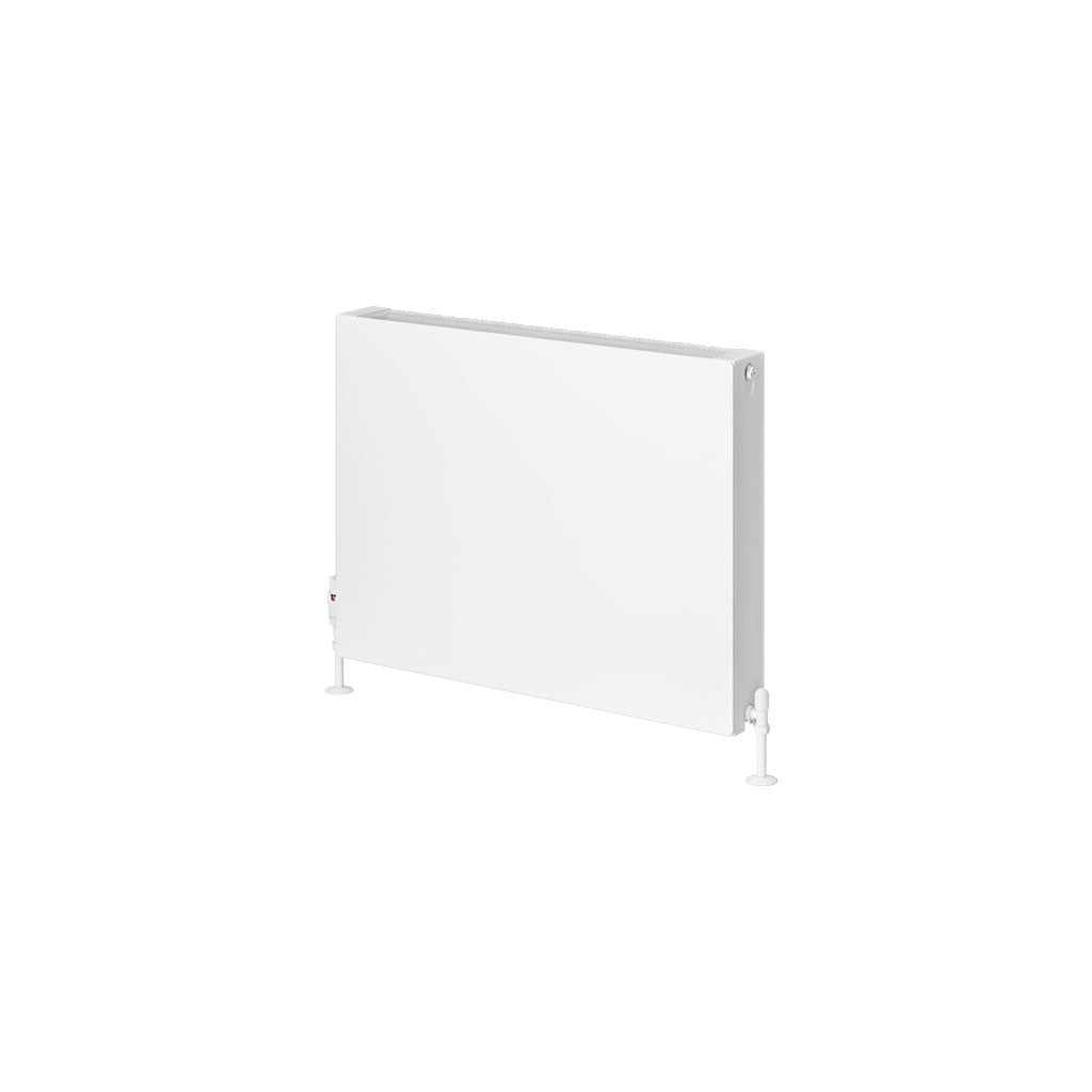 Eastbrook Type 22 Flat Double Panel Matt White Panel Radiator 600mm High x 800mm Wide Cut Out Image 44.0080