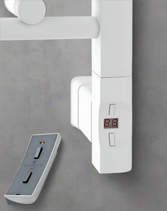 Eastbrook Type F Matt White D-Shape Thermostatic Heating Element - 600 Watt 8.343