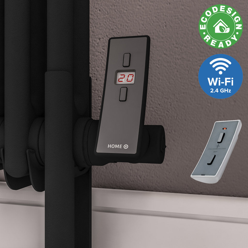 Eastbrook Type H Matt Black Thermostatic Heating Element With WIFI - 300 Watt 8.569