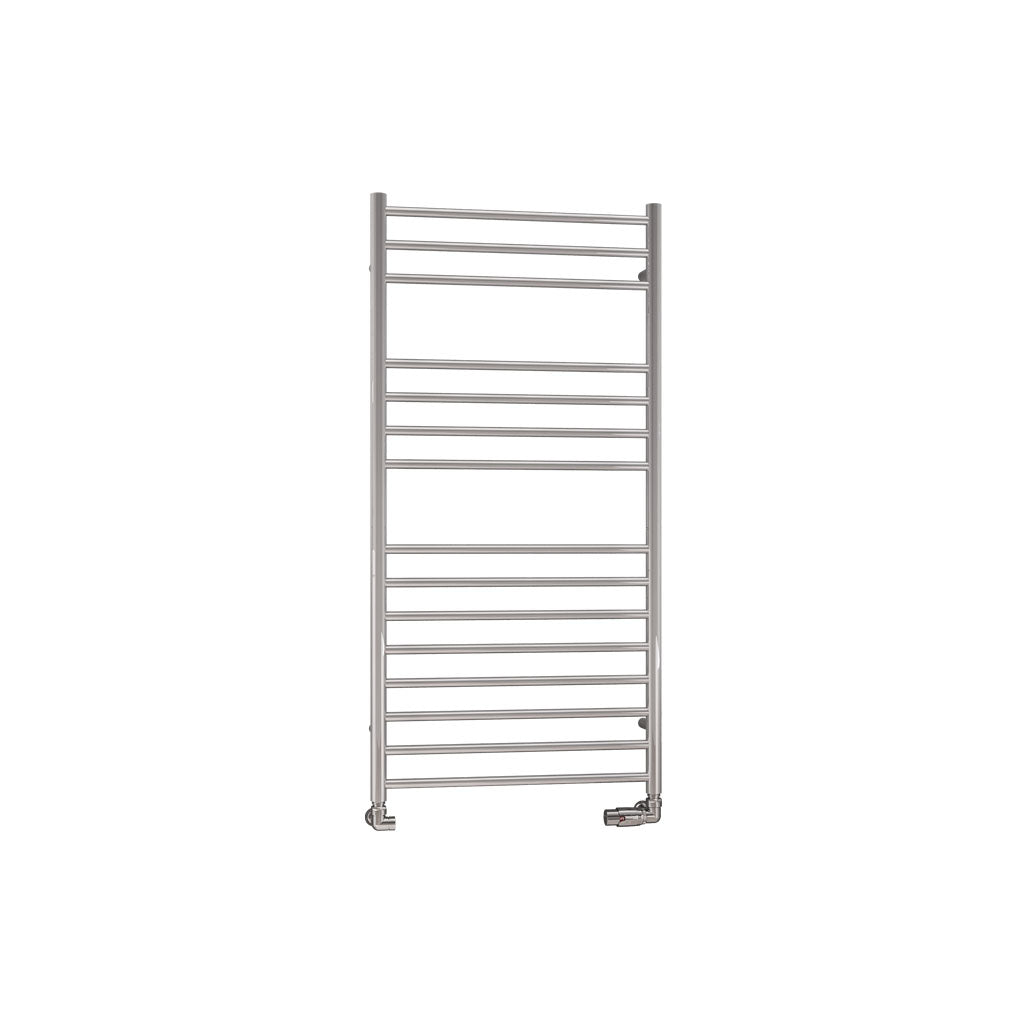 Eastbrook Violla Electric Polished Stainless Steel Towel Rail 1210mm x 600mm