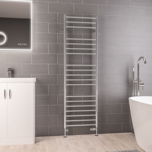 Eastbrook Violla Electric Polished Stainless Steel Towel Rail 1630mm x 500mm