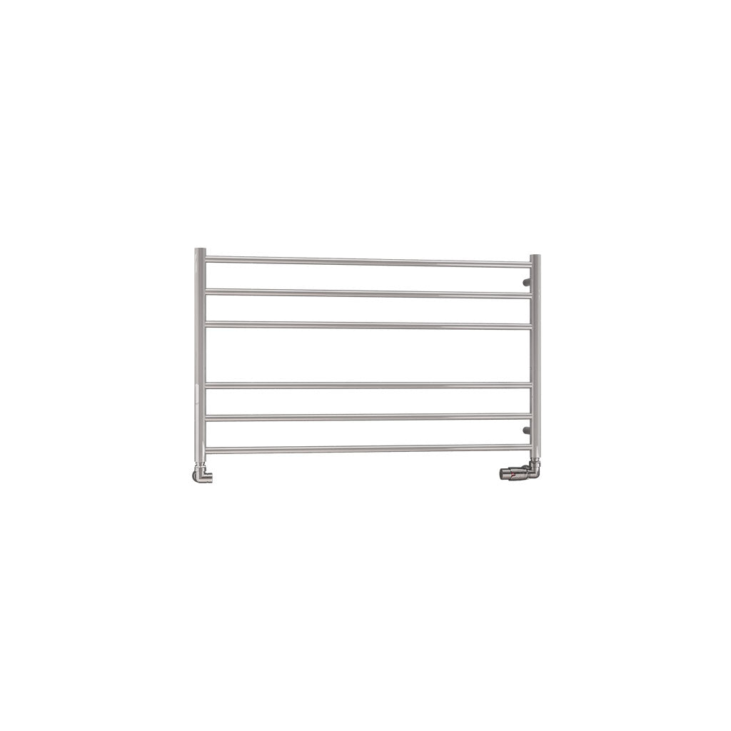 Eastbrook Violla Electric Polished Stainless Steel Towel Rail 590mm x 1000mm