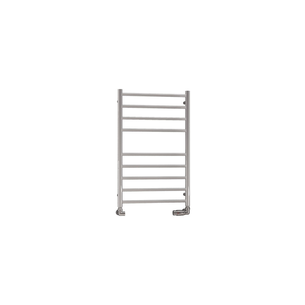 Eastbrook Violla Electric Polished Stainless Steel Towel Rail 790mm x 500mm