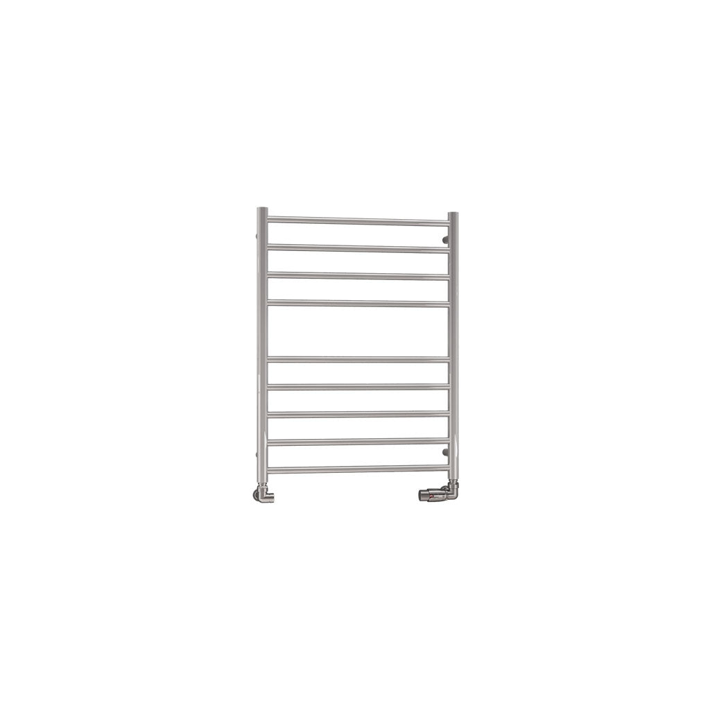 Eastbrook Violla Electric Polished Stainless Steel Towel Rail 790mm x 600mm