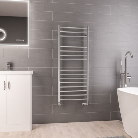 Eastbrook Violla Polished Stainless Steel Towel Rail 1210mm x 500mm