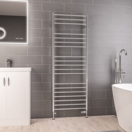 Eastbrook Violla Polished Stainless Steel Towel Rail 1630mm x 600mm