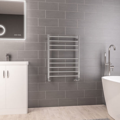 Eastbrook Violla Polished Stainless Steel Towel Rail 790mm x 600mm