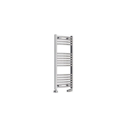 Eastbrook Wingrave Electric Curved Chrome Towel Rail 1000mm x 400mm