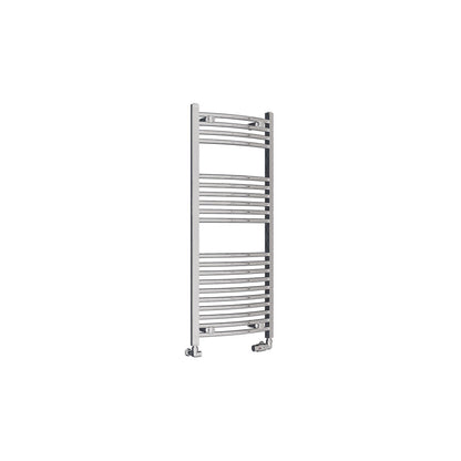Eastbrook Wingrave Electric Curved Chrome Towel Rail 1200mm x 500mm