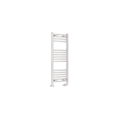 Eastbrook Wingrave Electric Curved Gloss White Towel Rail 1000mm x 400mm