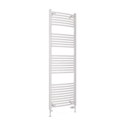 Eastbrook Wingrave Electric Curved Gloss White Towel Rail 1800mm x 600mm