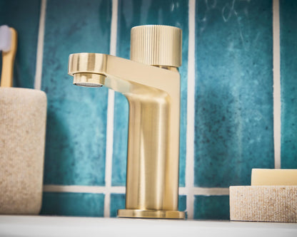 Scudo KOKO Mono Basin Mixer Brushed Brass