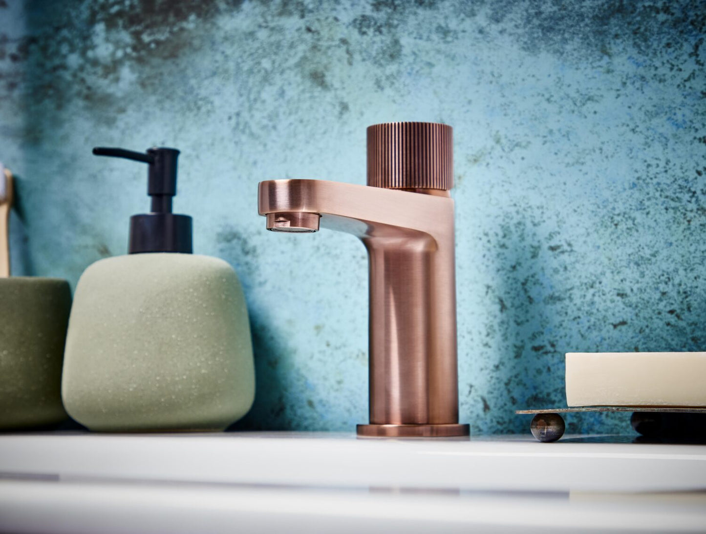 Scudo KOKO Mono Basin Mixer Brushed Bronze