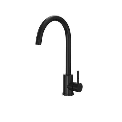 Scudo - Manhattan Black Kitchen Mixer Tap - Black