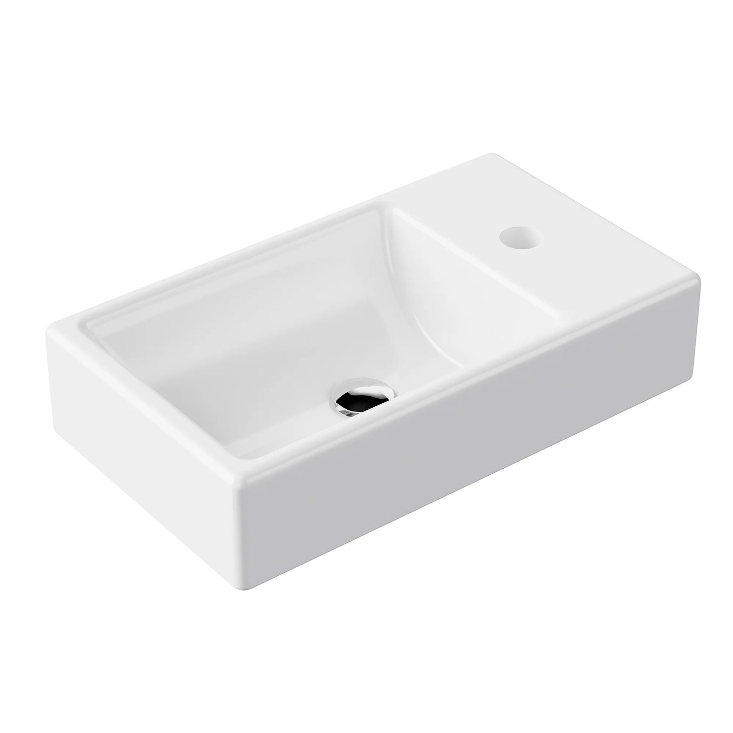 Hib Finley Cloakroom Washbasin Left Hand