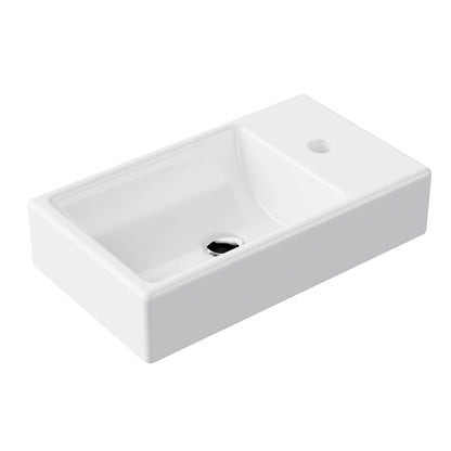 Hib Finley Cloakroom Washbasin Left Hand