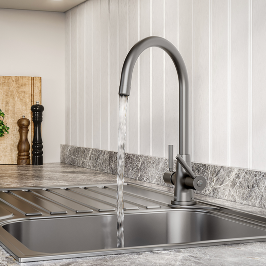 Bristan - Monza Easyfit Sink Mixer Tap - Gun Metal