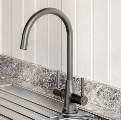 Bristan - Monza Easyfit Sink Mixer Tap - Gun Metal